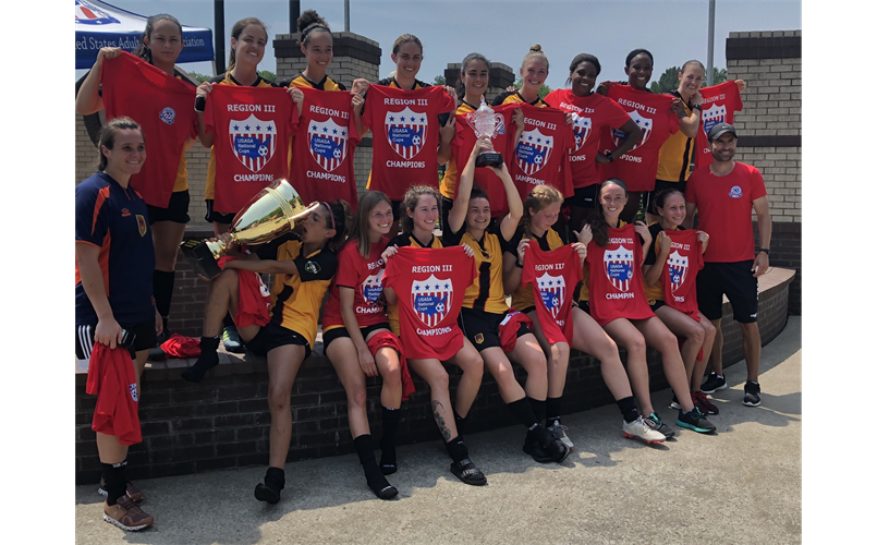 2021 USASA Region III Women's Amateur Champions... Threepeat!